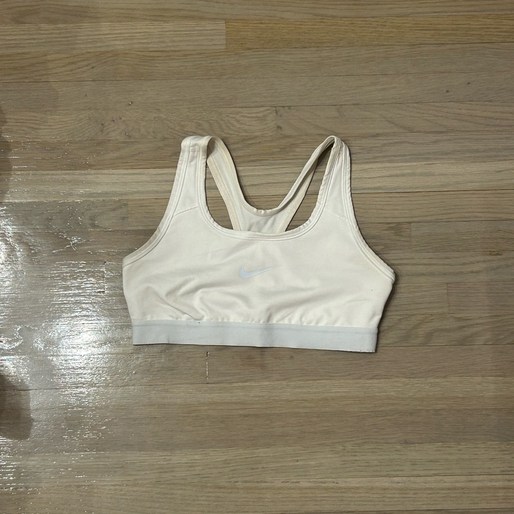 Nike Women's White Sports Bra